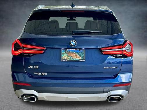 Phytonic Blue Metallic 2022 BMW X3 sDrive30i