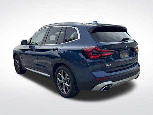 Blue Metallic 2022 BMW X3 sDrive30i