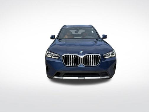 Blue Metallic 2022 BMW X3 sDrive30i