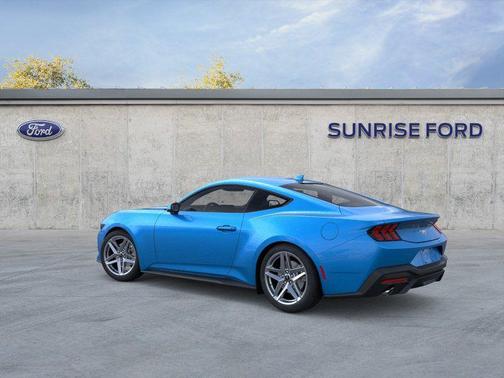 Grabber Blue 2026 Ford Mustang EcoBoost Premium