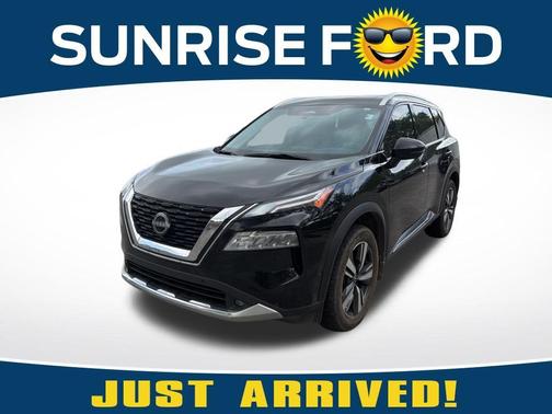 Black 2022 Nissan Rogue Platinum