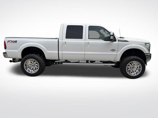 White Platinum Clearcoat Metallic 2012 Ford F-250 Lariat