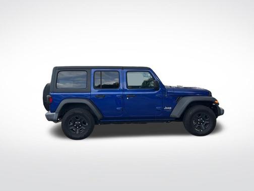 Ocean Blue Metallic 2018 Jeep Wrangler Unlimited Sport
