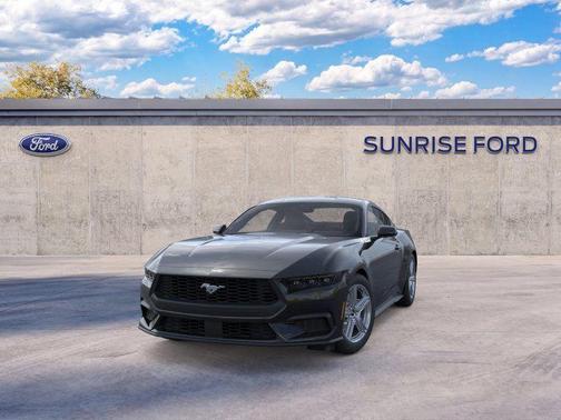 Shadow Black 2026 Ford Mustang EcoBoost