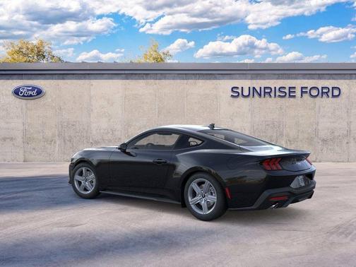 Shadow Black 2026 Ford Mustang EcoBoost
