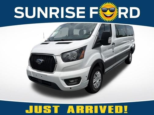 Oxford White 2024 Ford Transit-350 XLT