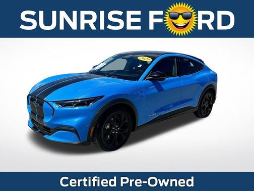 Grabber Blue 2024 Ford Mustang Mach-E Select