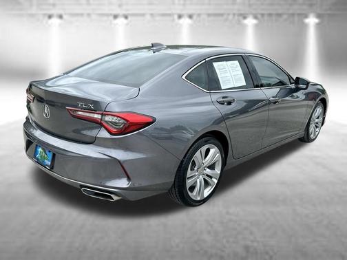 Silver 2022 Acura TLX Technology