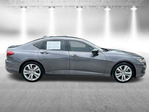 Silver 2022 Acura TLX Technology