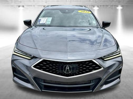 Silver 2022 Acura TLX Technology
