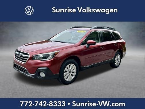 Crimson Red Pearl 2019 Subaru Outback 2.5i Premium