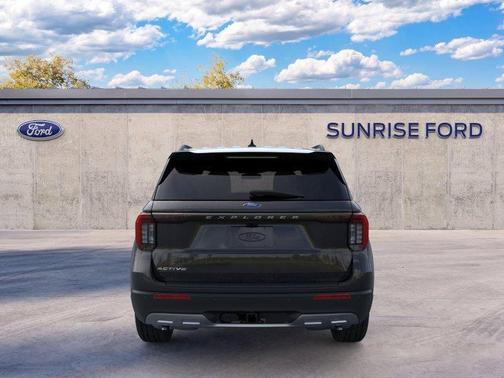 Black Metallic 2026 Ford Explorer Active