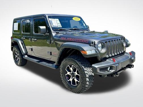 Granite Crystal Clearcoat Metallic 2021 Jeep Wrangler Unlimited Rubicon