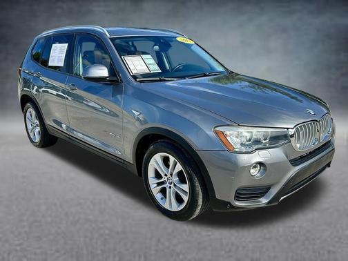 Space Gray Metallic 2017 BMW X3 xDrive35i