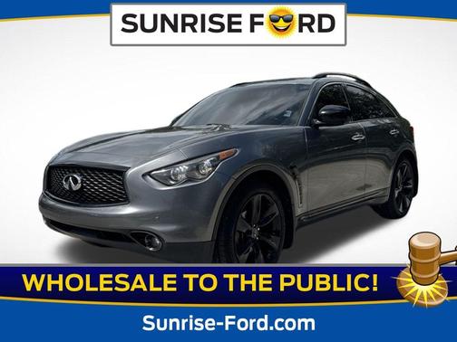 Graphite Shadow 2017 INFINITI QX70 Base