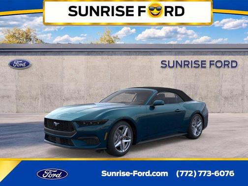 Adriatic Blue Metallic 2026 Ford Mustang EcoBoost Premium