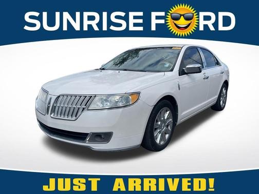 White Platinum Clearcoat Metallic 2011 Lincoln MKZ Base Sedan