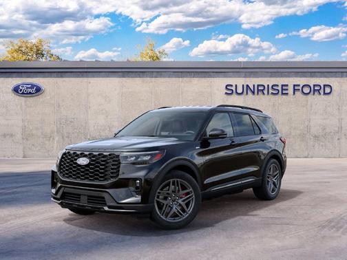 Black Metallic 2027 Ford Explorer ST-Line