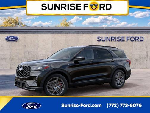 Black Metallic 2027 Ford Explorer ST-Line