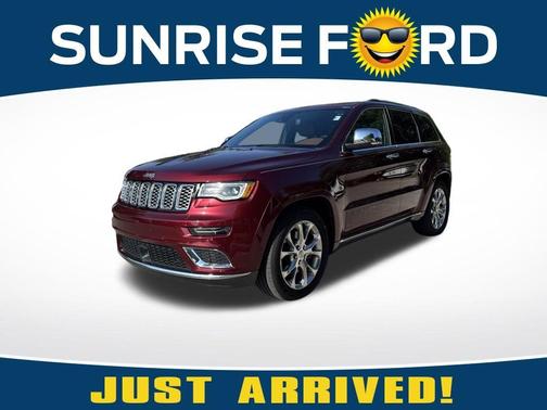 Velvet Red Pearlcoat 2019 Jeep Grand Cherokee Summit