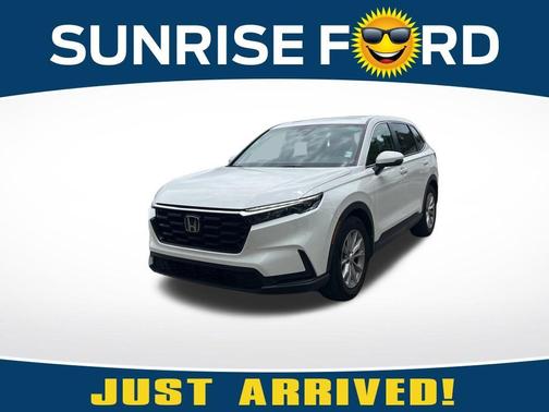 Platinum White Pearl 2025 Honda CR-V EX
