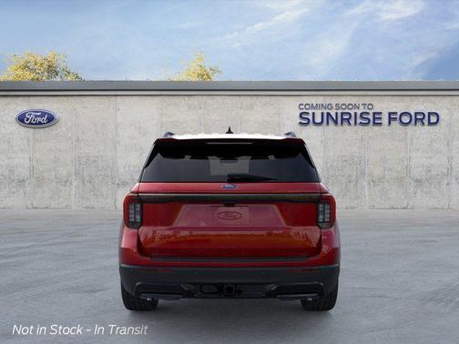 Red 2026 Ford Explorer ST-Line