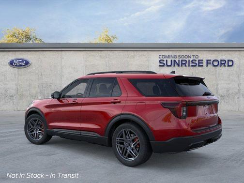 Red 2026 Ford Explorer ST-Line