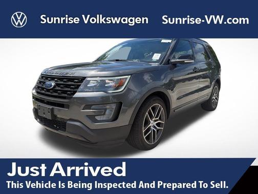 Magnetic Metallic 2017 Ford Explorer sport