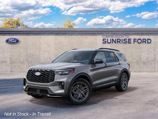 Gray 2027 Ford Explorer ST-Line