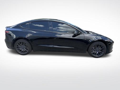 Black 2025 Tesla Model 3 Long Range