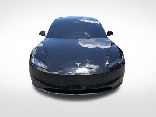 Black 2025 Tesla Model 3 Long Range
