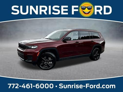 Velvet Red Pearlcoat 2023 Jeep Grand Cherokee L Laredo