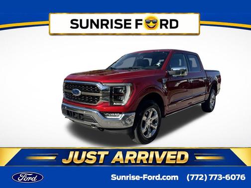 Red Metallic 2023 Ford F-150 King Ranch