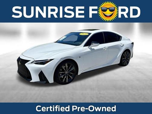 Ultra White 2022 Lexus IS 350 F Sport