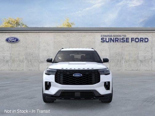 White 2026 Ford Explorer ST-Line