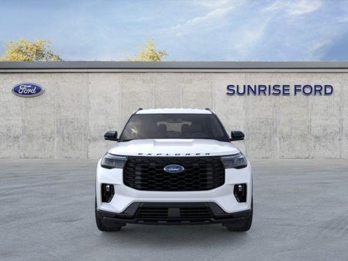 White Metallic 2026 Ford Explorer ST-Line