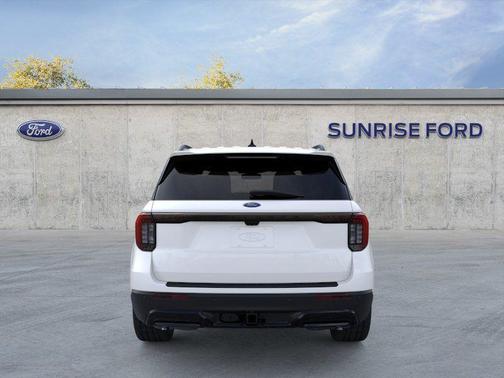 White Metallic 2026 Ford Explorer ST-Line