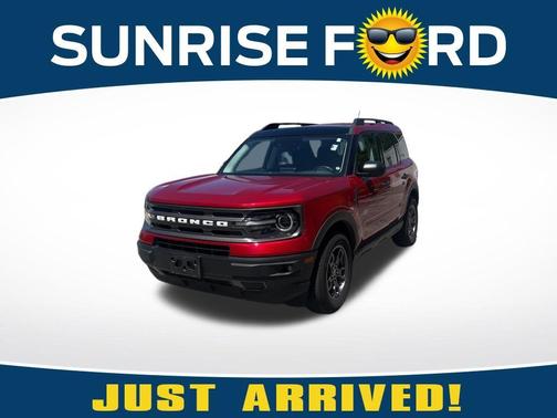 Rapid Red Metallic Tinted Clearcoat 2021 Ford Bronco Sport Big Bend