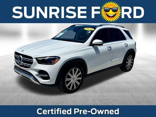 Polar White 2024 Mercedes-Benz GLE 450 4MATIC