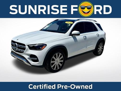 Polar White 2024 Mercedes-Benz GLE 450 4MATIC