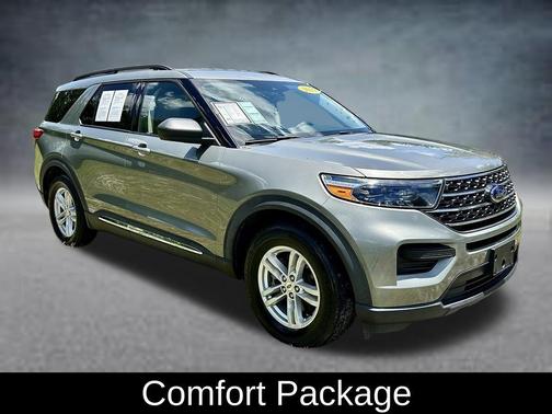 Silver Spruce Metallic 2020 Ford Explorer XLT