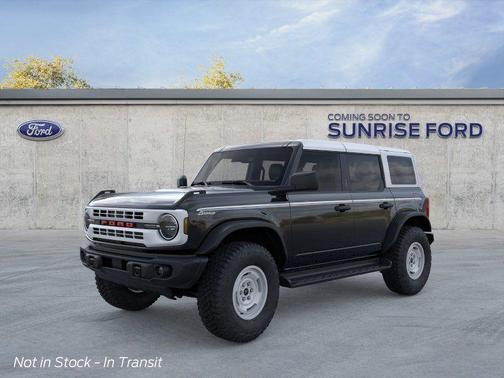Shadow Black 2026 Ford Bronco Heritage Edition