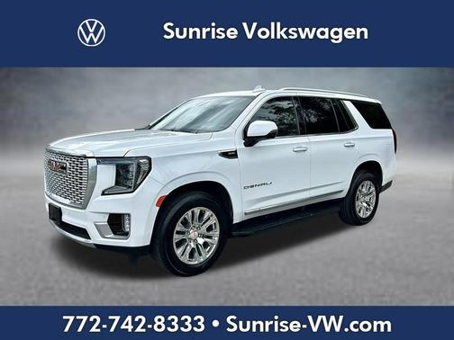 Summit White 2023 GMC Yukon Denali