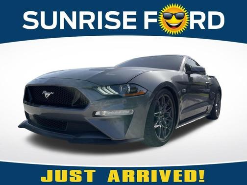 Gray 2021 Ford Mustang GT