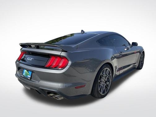 Gray 2021 Ford Mustang GT