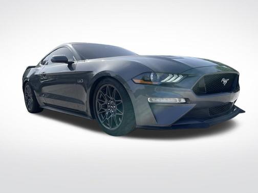 Gray 2021 Ford Mustang GT
