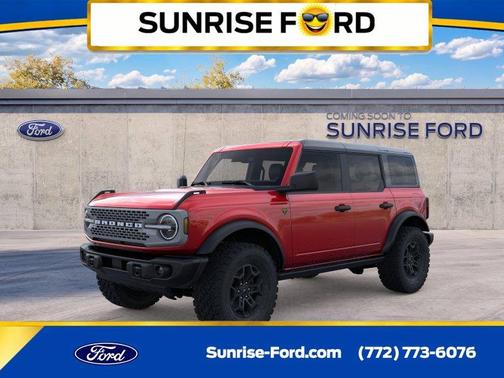 Ruby Red 2026 Ford Bronco Badlands