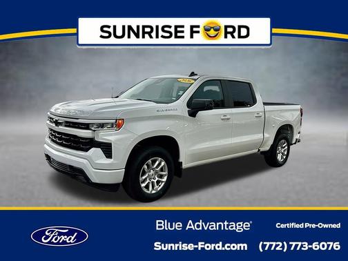 Summit White 2026 Chevrolet Silverado 1500 RST