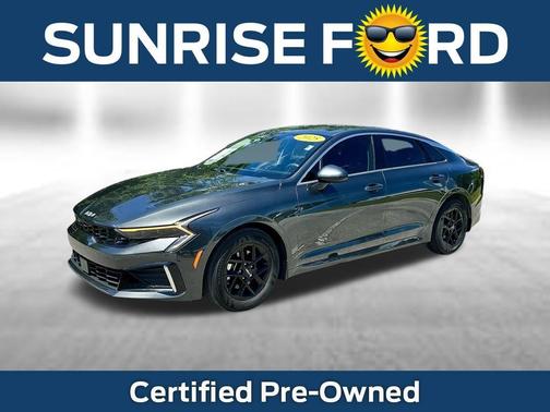 Gray 2025 Kia K5 LXS