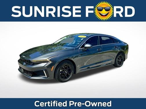 Gray 2025 Kia K5 LXS
